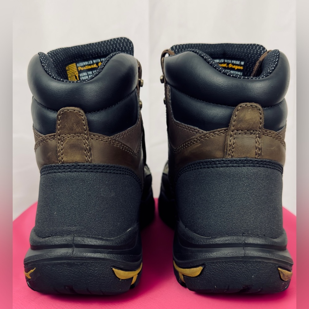 KEEN Men's Mt Vernon 6" MET Waterproof Boot (Steel Toe) Cascade Brown  Size 8.5D - Picture 9 of 13